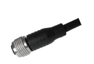 M12 UnShield Benywaidd Syth A-Codio 17PIN PUR Cable 2.0M M12X1.0