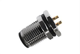 M12 Math o Sodr Gwryw ar Flaen Wedi'i Glymu A-Codio 5PIN M12*1.0