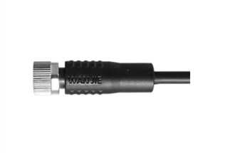 M8 Benyw UnShield Syth B-Codio 5PIN PUR 2.0M M8X1.0